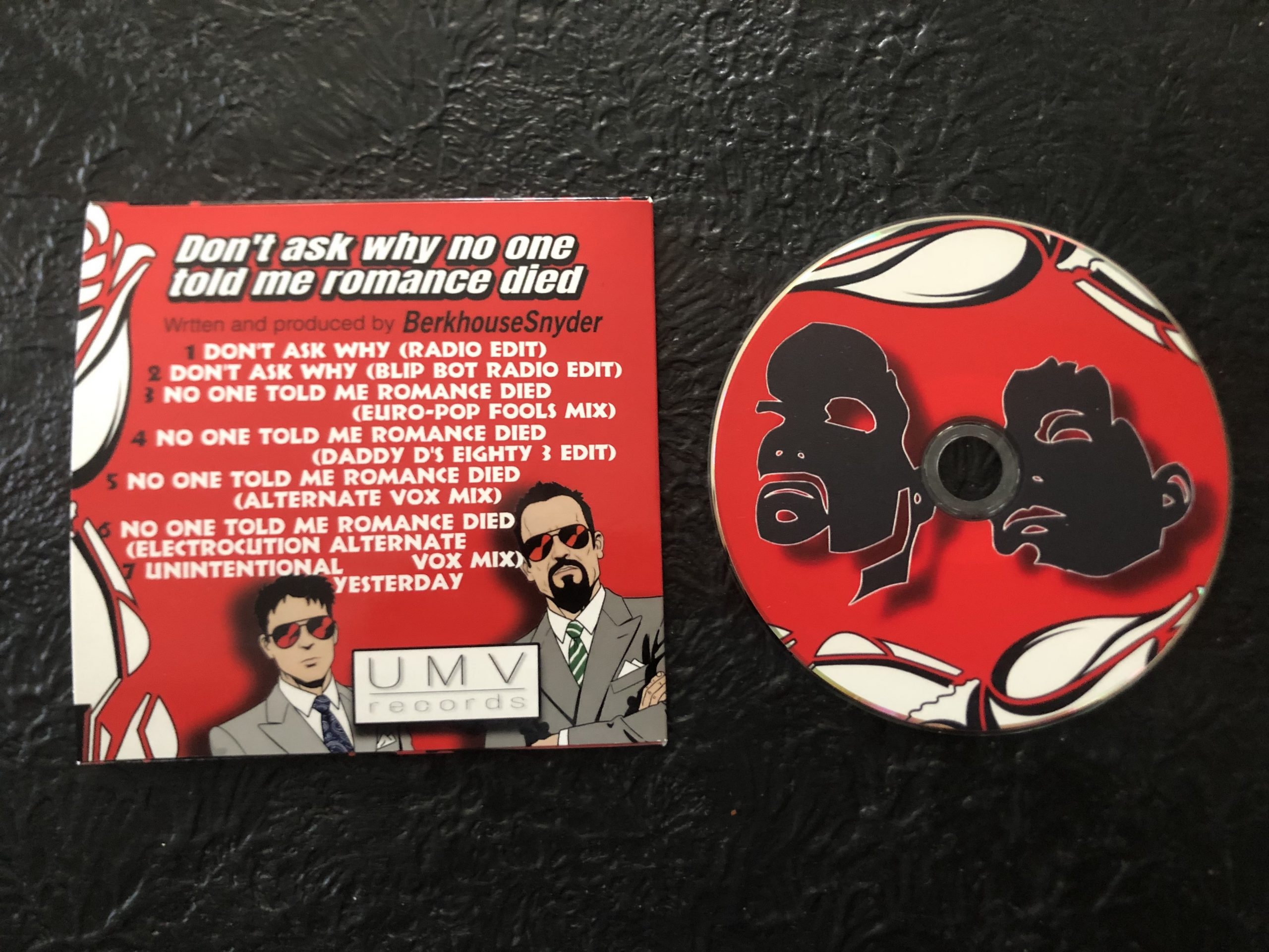 CD_2 Don't Ask Why No One Told Me Romance Died Audio CD