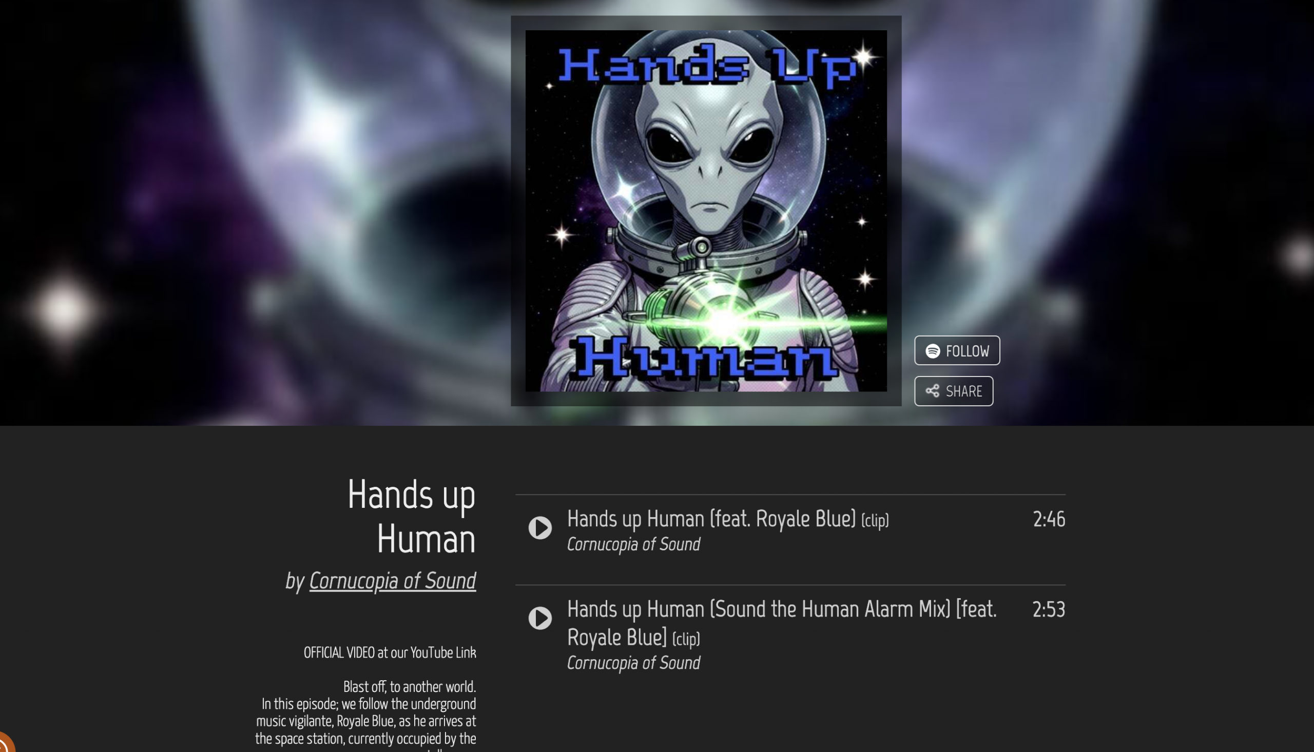 Hands up Human